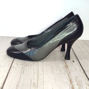 Karen Scott Kenwood Vintage Wingtip Oxford Pinup Style Pumps 8M